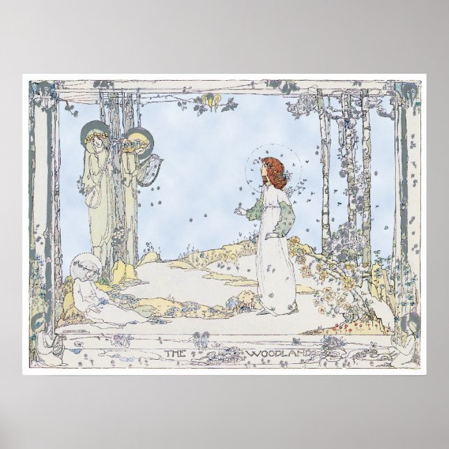 Poster Impressão: As florestas de Jesse King (Frente)