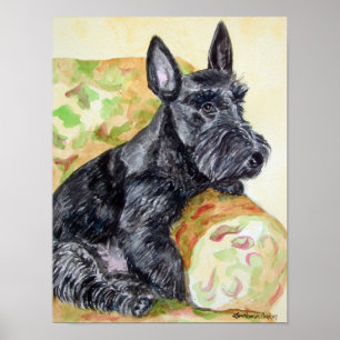 Poster Impressão de Terrier escocês