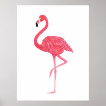 Poster Impressão Flamingo Flamingo, cor-de-rosa