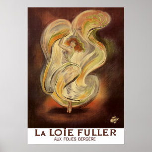Poster Impressão: Folies Bergere La Loie Fuller