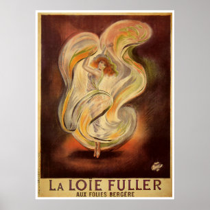 Poster Impressão: Folies Bergere La Loie Fuller