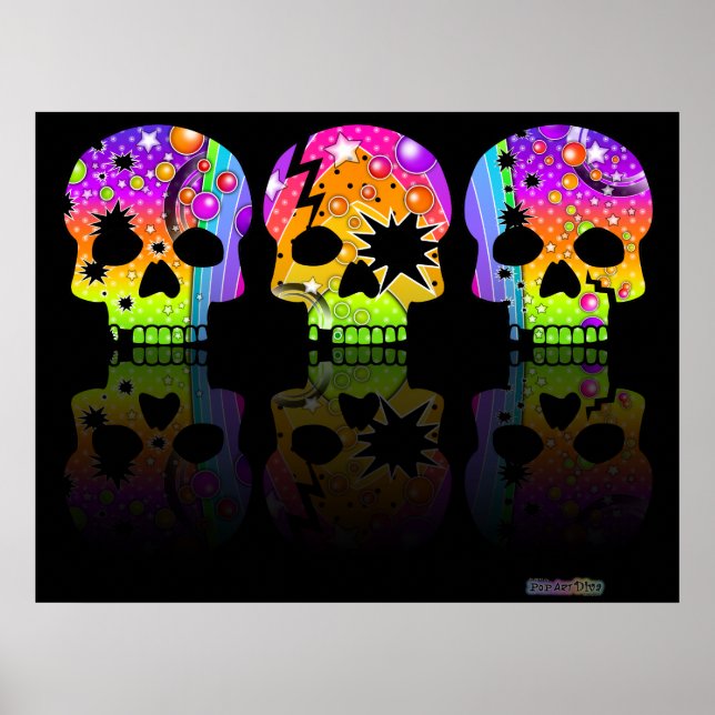 Poster, Impressão - HABILIDADES POP DE ARTE (Frente)