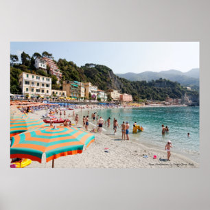 Póster Impressão: Memórias de Italia - Le Cinque Terre