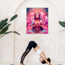 Poster Impressão ouTransferência digital Deusa Lak