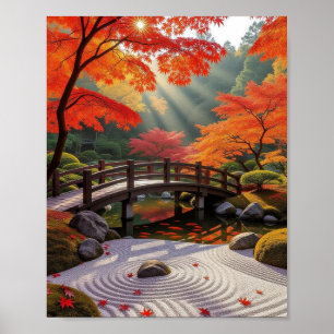 Poster Impressão, Papel GardPoster Zen de Tranquilo de Va