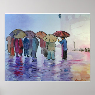 Poster Impressão- Paragem de Ocupação do Ganso