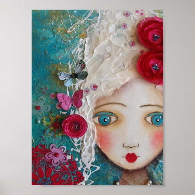 Poster Impressão Por Julie Ryder - Marie Antoinett (Frente)