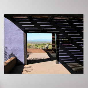 Poster Impressão: Portal do deserto