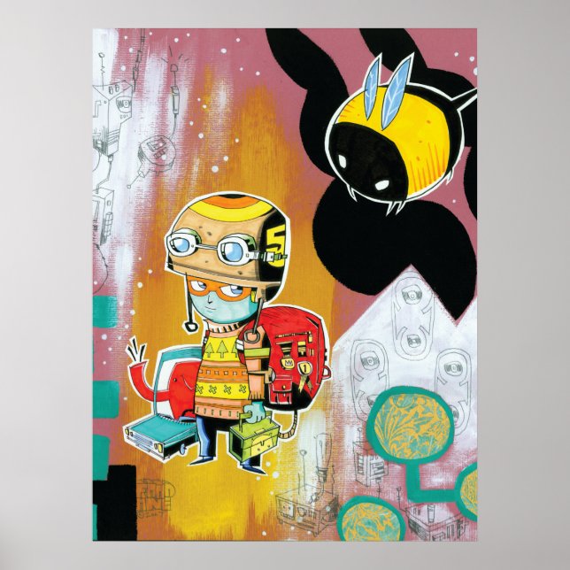 Póster Impressão/Poster (Frente)