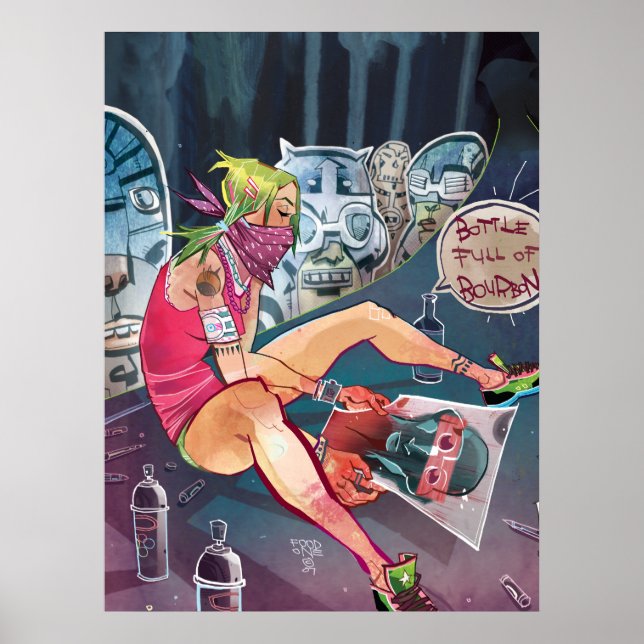 Póster Impressão/Poster (Frente)