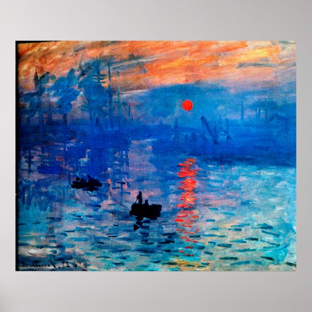 Póster Impressão, Sunrise 1872 (Frente)