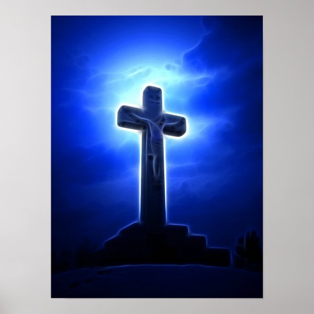 Poster Impressionante Crucificação de Jesus (Frente)