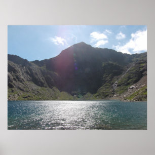 Poster impressionante da foto de Snowdon da