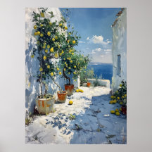Impressionismo Mediterrâneo com Limões