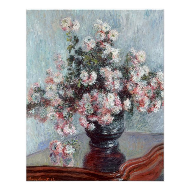 Póster Impressionist Still Life Floral (Frente)