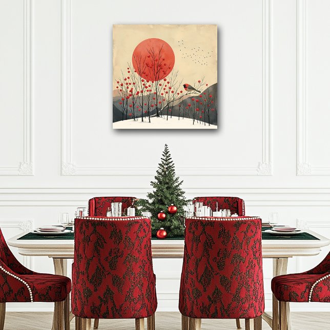 Poster Impressionista Arranque De Árvores Sun (Criador carregado)