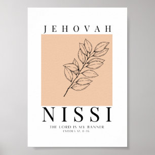 Poster Impressora Jehovah Nissi