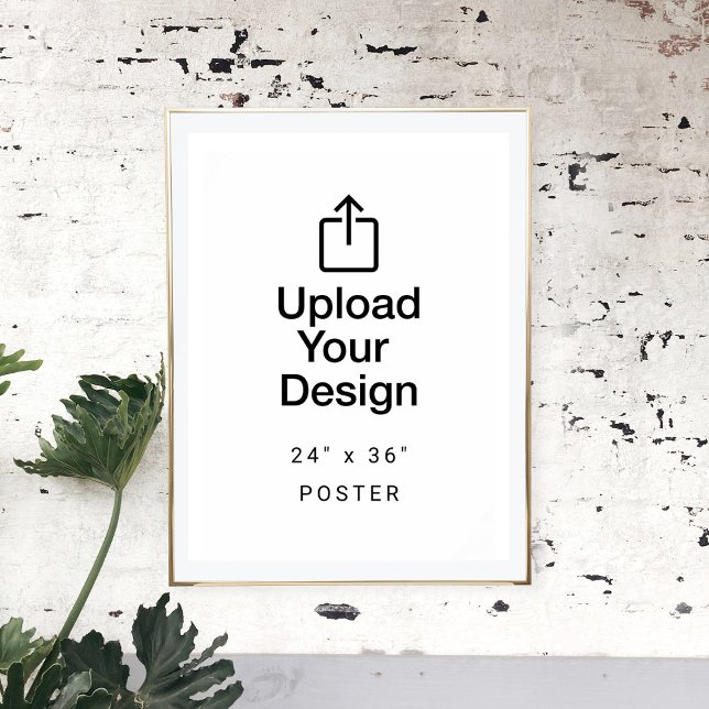 Poster Imprima seu pôster digital de 24" x 36" (Criador carregado)