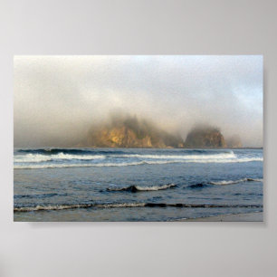 Póster Impulso do La, Costa do Pacífico - WA