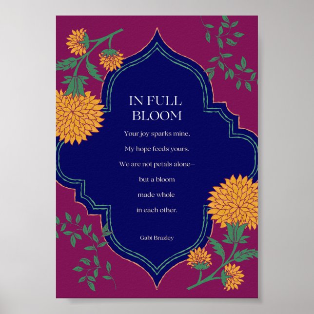 Poster In Full Bloom (Frente)