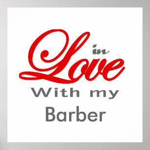 Póster In love with my Barber