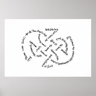 Póster In The Begining God...