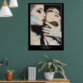 Poster 'In the Shadows' Pintura em um
