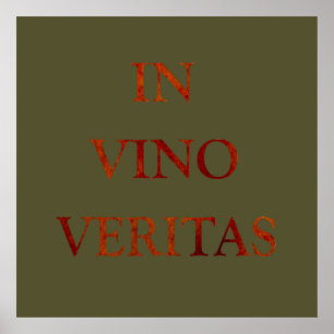Poster in vino veritas