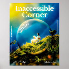 Poster Inaccessible Corner − Where the Mind Finds Silence