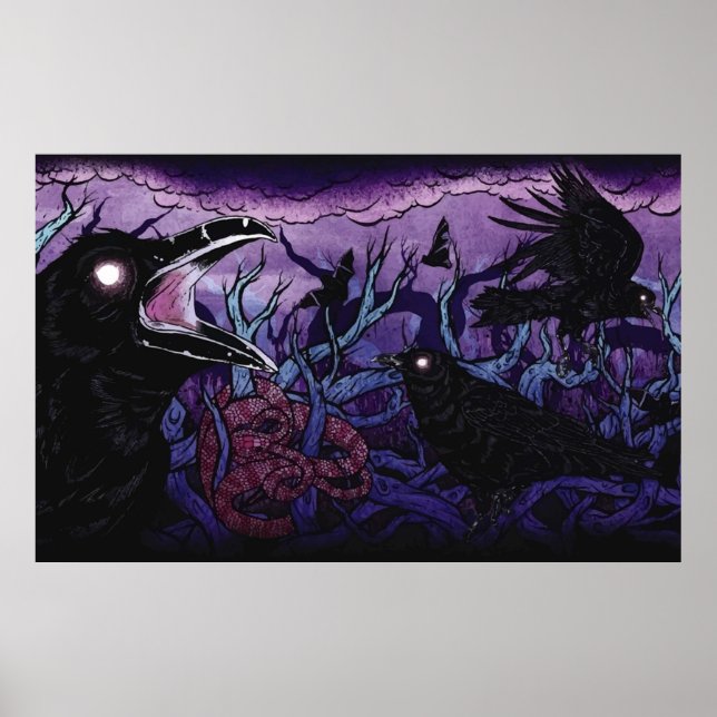 Poster Inalterável Em Criaturas Brancas (Frente)