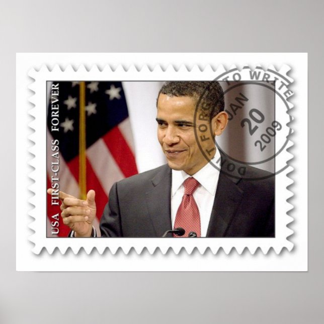 Poster Inauguração de Barack Obama 2009 (Frente)