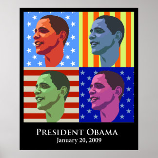Poster Inauguração de Obama