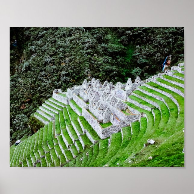 Poster Inca Trail Machu Picchu Peru - Fotografia Viagem (Frente)