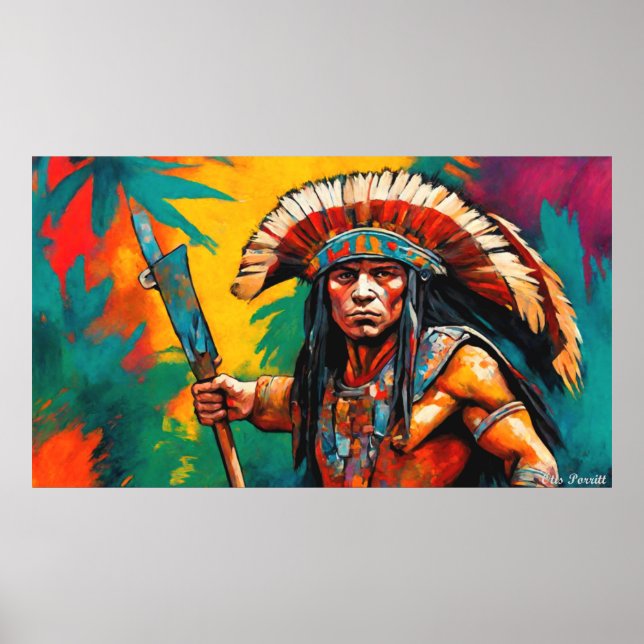 POSTER INCAN WARRIOR 6 (Frente)