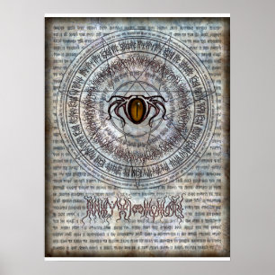 Póster Incantation dos velhos 18x24