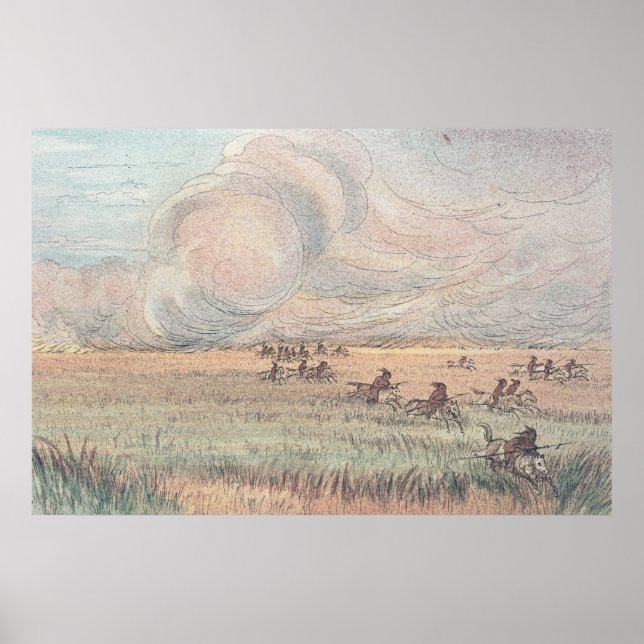 Póster incêndio na prairie do Missouri (Frente)