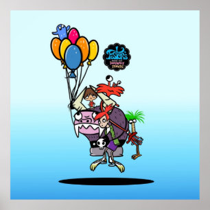 Poster Incentiva a Casa de Amigos Imaginários