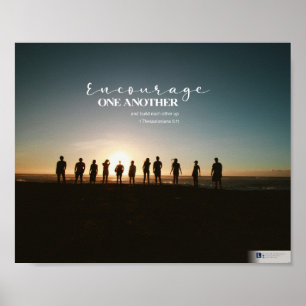 Poster Incentivar-se mutuamente (1 Salónica 5:11)