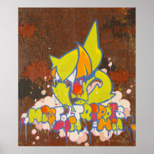 Póster Inclinação do "impressão Mis Tiltrippes"