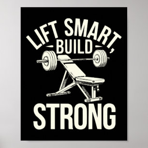 Poster Incline Bench Press Bodybuilding Malhação Workout