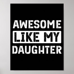 Poster Incrível como meu pai engraçado filha