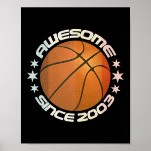 Poster Incrível Desde 2003 Aniversário de 20 anos 20 Anos