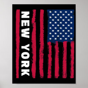 Poster Incrível Nova York EUA Estados Unidos América Amér