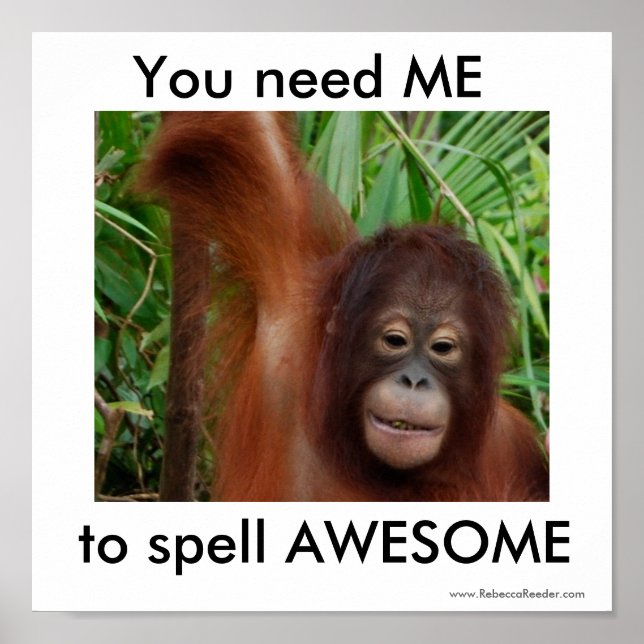 Póster Incrível, você precisa de mim (Frente)