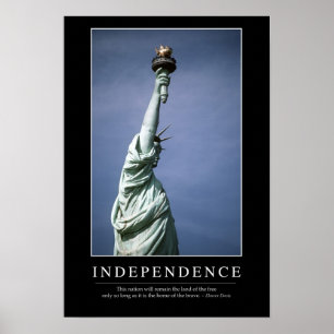 Póster Independência: Citações inspiradas 1