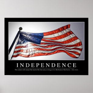 Póster Independência: Citações inspiradas 2