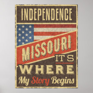 Poster Independência Missouri