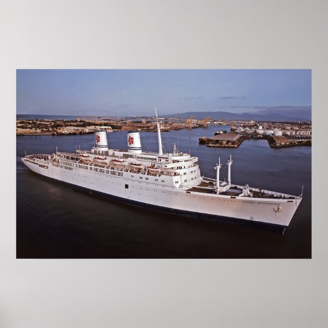 Póster Independência Oceânica SS (Frente)