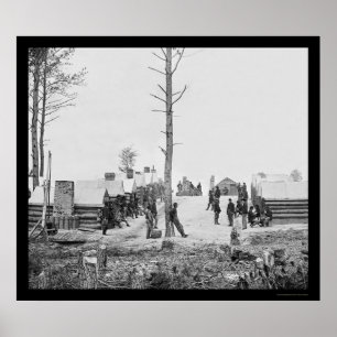 Póster Independent Cavalry Company em Oneida, NY 1865