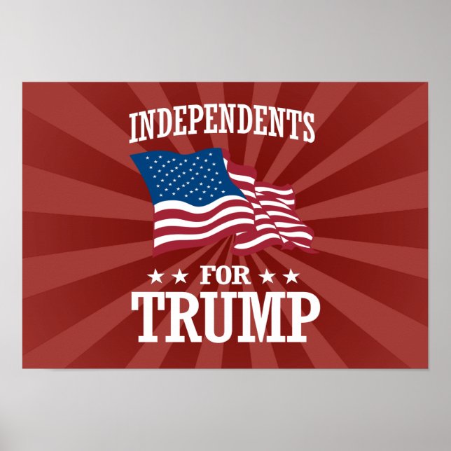 PÓSTER INDEPENDENTES DA TRUMP (Frente)